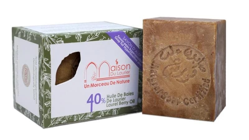 Alepo muilas 200g, 40% lauro aliejus